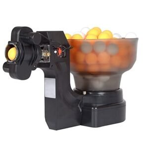 ZXMT Table Tennis Ball Machine, Ping Pong Robot Machine Automatic Tennis Balls Feeder Ping Pong Robot Machine for Tennis Players Lovers Starters...